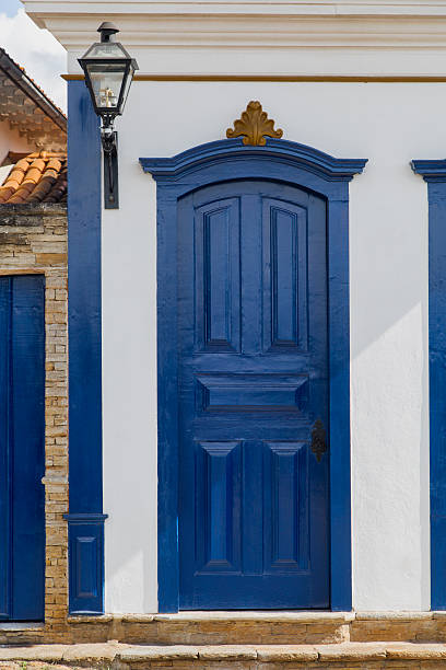 istock Main entrance door 530158185
