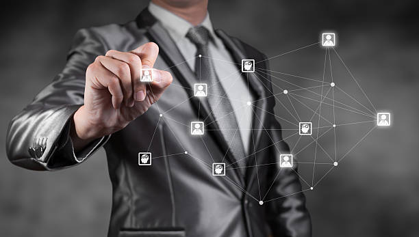 istock businessman working with new modern computer show social network 530160517
