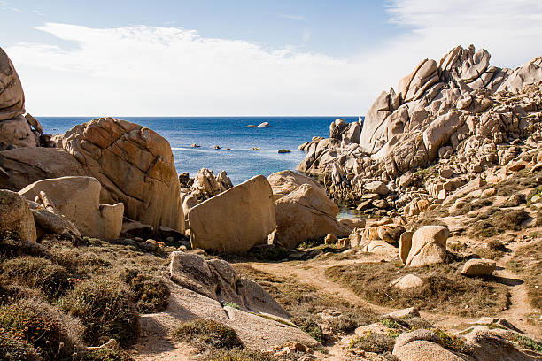 istock Bay in Capo Testa, Sardinia 530161065