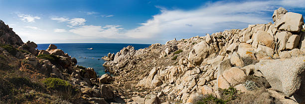 istock Panorama ot a Bay in Capo Testa, Sardinia 530161067