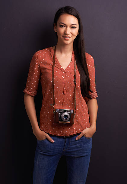 istock She's beautiful in her casual nature 530161241