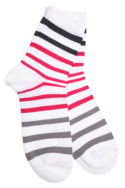istock Pair of striped socks 530161613