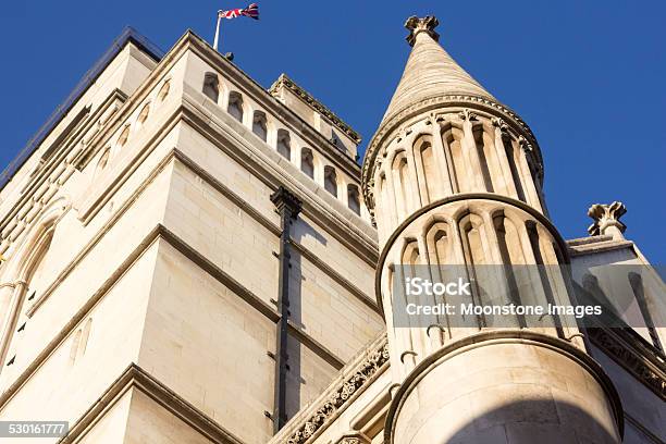 Royal Courts Of Justice In The Strand London Stock Photo - Download Image Now - Architectural Feature, Architecture, British Culture