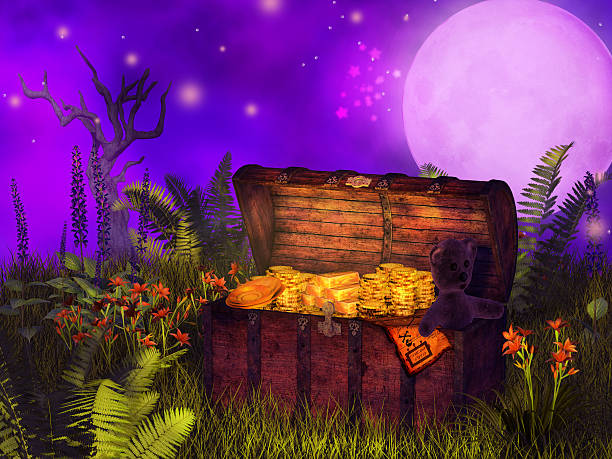 istock magical  chest of treasure 530163599
