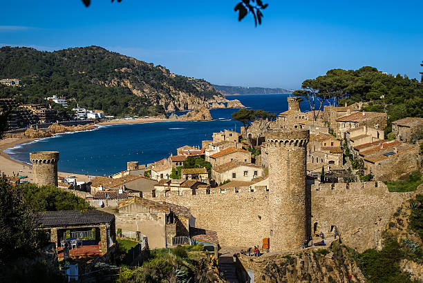 istock Medieval town at Tossa de Mar, Catalonia, Spain 530163771