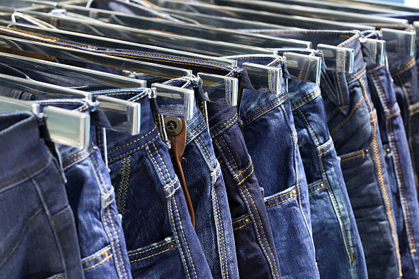 istock brand new interior of cloth store 530164305