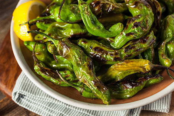 istock Roasted Spicy Shishito Peppers 530183446