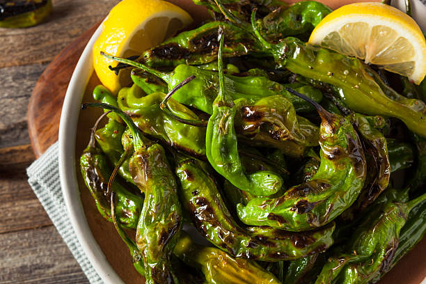 istock Roasted Spicy Shishito Peppers 530183714