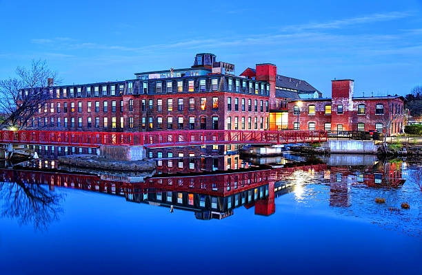 istock Methuen, Massachusetts Spicket Falls Historic District 530184658