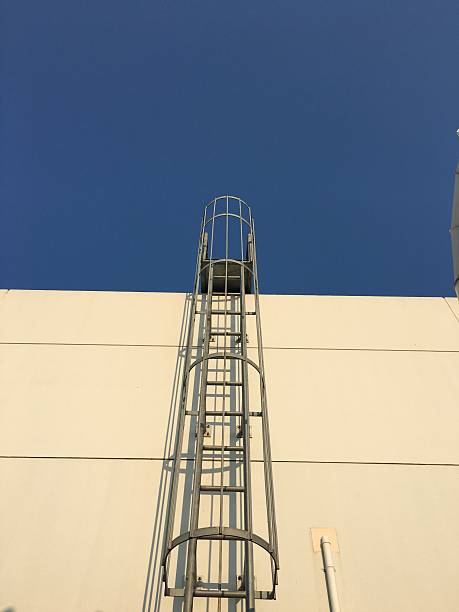 istock climb the ladder on the roof 530185446