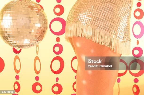 Sexy Girl Dancing With A Disco Ball Stock Photo - Download Image Now - Seductive Women, Buttocks, Party - Social Event