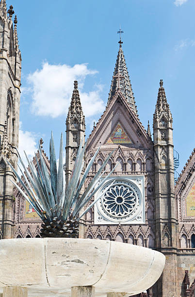 monumentos turísticos da cidade de guadalajara - cathedral - fotografias e filmes do acervo