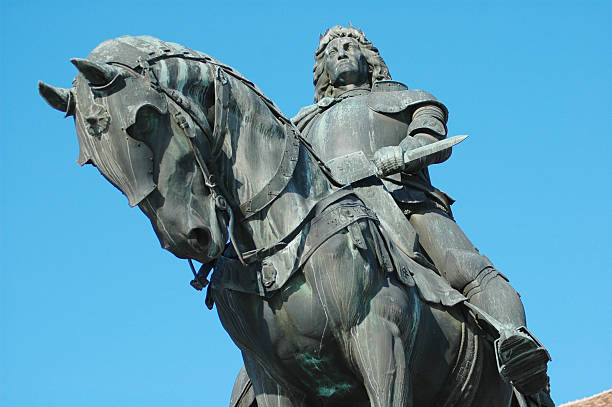 istock Statue of King Mathias in Cluj Napoca 530188013