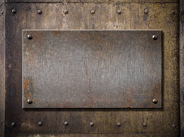 istock grunge metal plate over rusty background 530191930