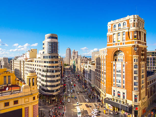 istock Gran Via in Madrid, Spain 530193372