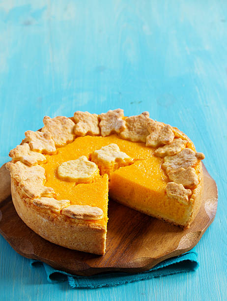 istock Pumpkin Pie on Thanksgiving Day feast. 530194782