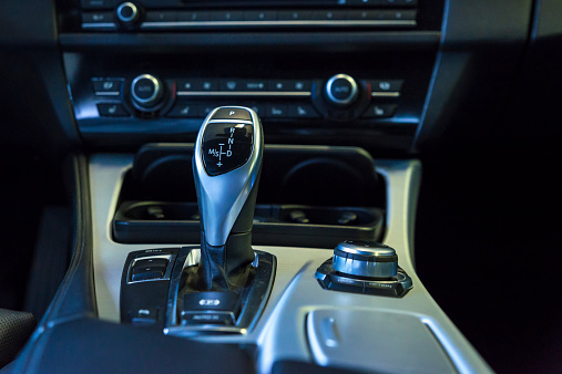 Automatic gear shift of a car