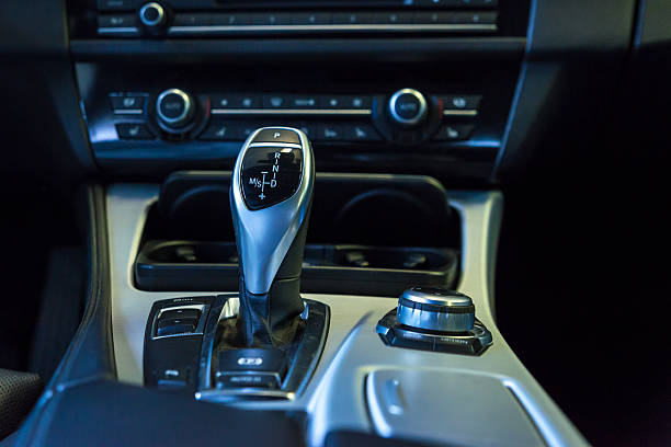 Automatic gear shift of a car Automatic gear shift of a car automatic stock pictures, royalty-free photos & images