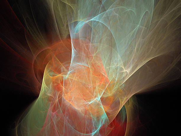 istock Digital Fractal on Black 530202947