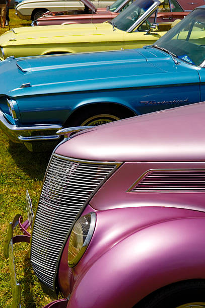 istock Custom Paint Job on hot rod classic car 530203043