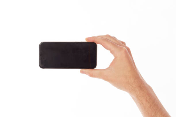 istock Hand Holding smartphone 530205750