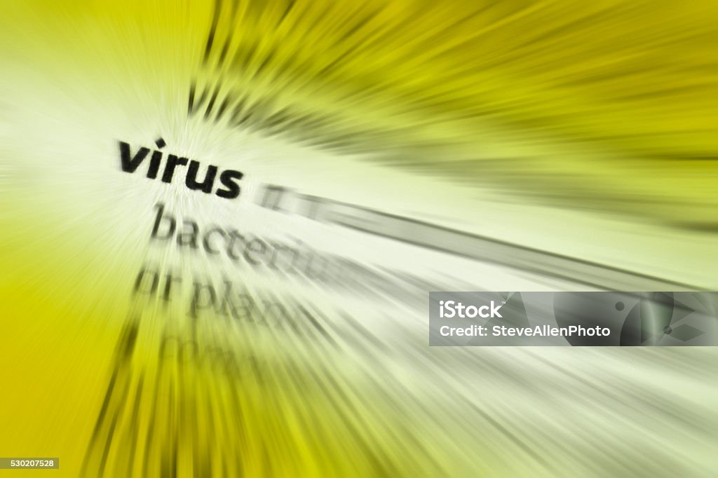 Virus 1: an infective agent able to multiply within the living cells of a living host. 2: a piece of computer code that is capable of copying itself and destroying data. Bribing Stock Photo