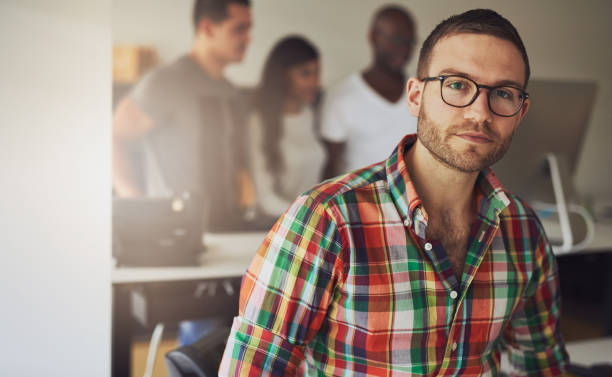 istock Serious handsome business owner 530208798