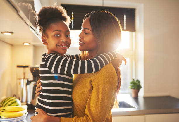 istock Mother and child looking happy 530210212