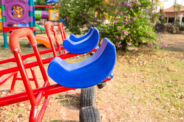 istock Seesaw on a playground 530212136