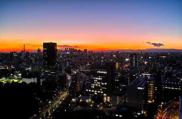 istock Night view of Tokyo 530222463