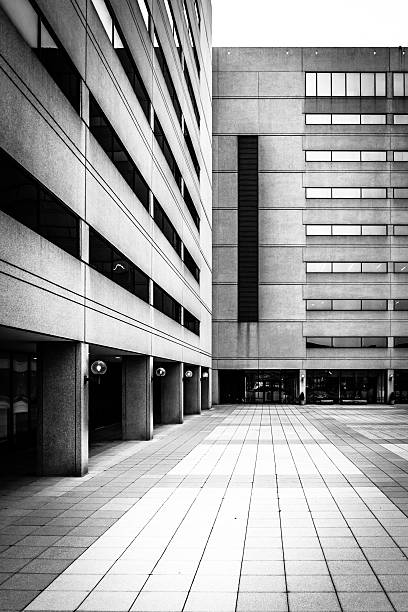istock Plaza and modern office building in downtown Baltimore, Maryland 530222599