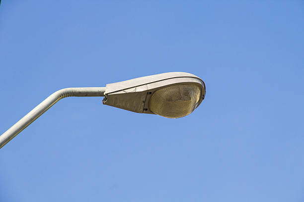 istock street light against a blue sky background 530222821