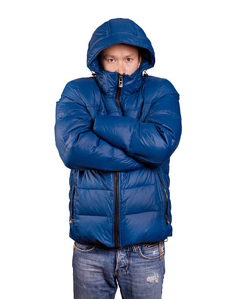 istock Asian Man in Down Padded Coat 530223751