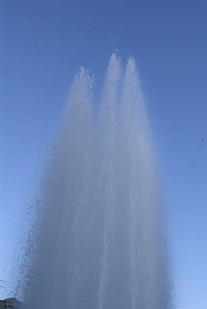 public fountain stock photo