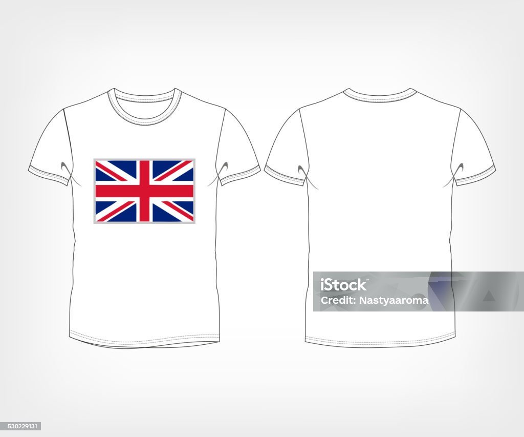 Tshirt With The Flag Of Great Britain Stock Illustration - Download ...