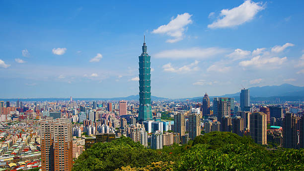 istock Taipei city view 530229609