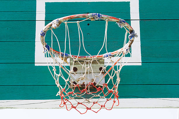 istock Old basketball hoop 530235315