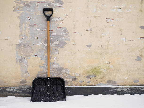 istock Snow shovel out in the snow 530236373