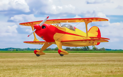 RC biplane