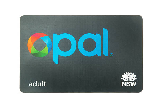 Opal Card Sydney, Australia - November 25, 2014: An adult Opal smartcard. Opal is also a contactless ticketing system, recently introduced across Sydney and regional NSW transportation networks.    opal photos stock pictures, royalty-free photos & images