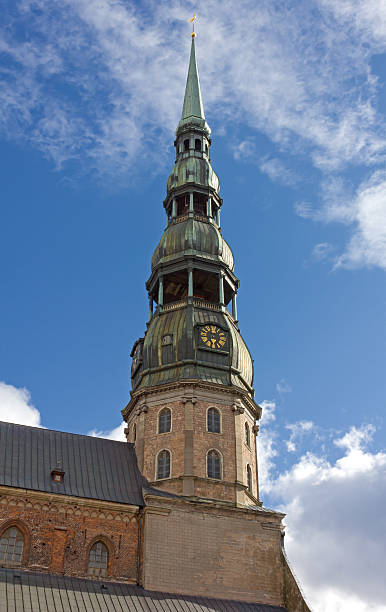 istock St. Peter's Church Steeple in Riga 530248465