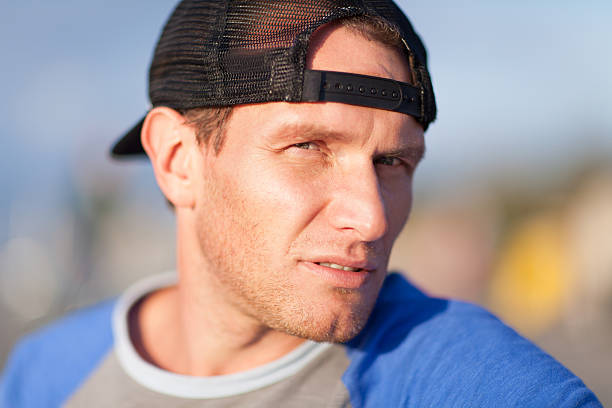 istock Tough guy portrait 530253867
