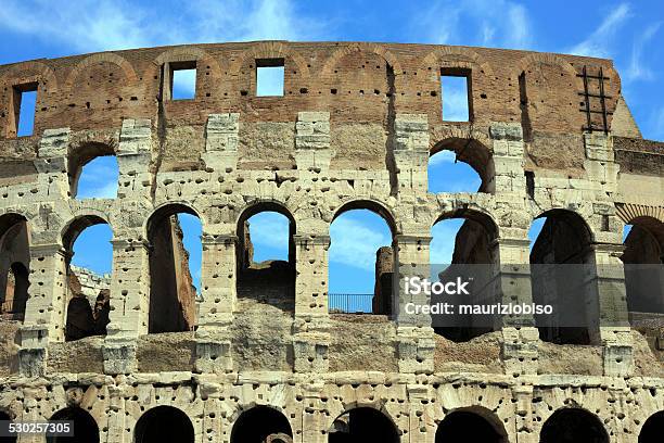 The Colosseum Stock Photo - Download Image Now - Amphitheater, Architecture, Built Structure