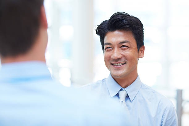 istock Getting on well with his colleagues 530261143