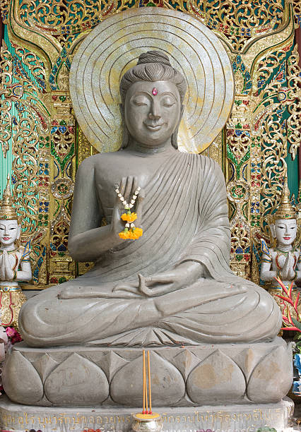 istock Golden Buddha statue, Wat Suthat in Bangkok, Thailand. 530262801