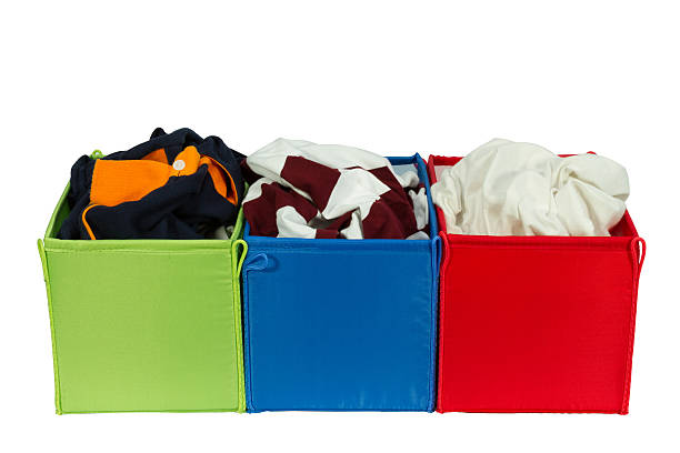 istock Colorful clothing boxes 530263293