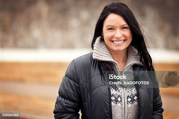 Portrait Of A Mature Woman Smiling Stock Photo - Download Image Now - Indigenous Peoples of the Americas, Women, Indigenous North American Culture