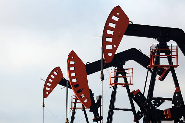 istock Oil Pumps in the Prairies Manitoba Canada 530268721