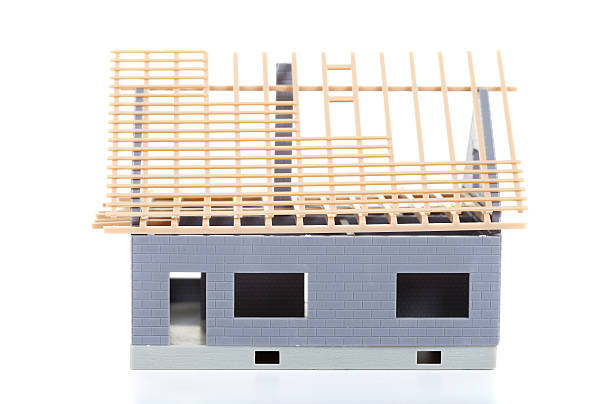 istock Construction of cottages 530271447