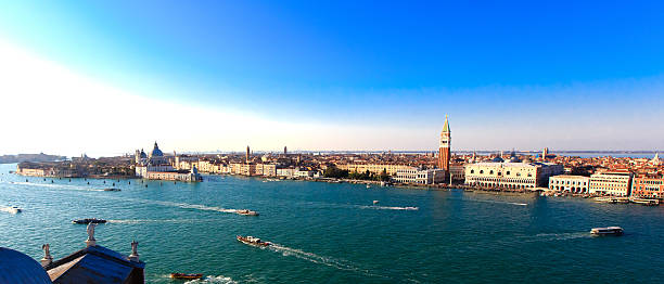 istock Panorama Piazza San Marco in Venice, view from the top 530271547